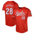 Cincinnati Reds #28 Eugenio Su¨¢rez Player Red HeidiMiller 2026 City Connect Limited Home Stitched Jerseys