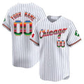 Custom Chicago White Sox Mexico Vapor Premier Limited Jersey V3- White 2 HeidiMiller