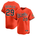 Baltimore Orioles #29 Samuel Basallo Player Orange HeidiMiller Limited Home Game Stitched Jerseys