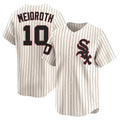 Chicago White Sox #10 Chase Meidroth Player Cream HeidiMiller Cooperstown Collection Limited Home Stitched Jerseys