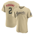 Arizona Diamondbacks #2 Geraldo Perdomo Player Tan HeidiMiller City Connect Limited Elite Home Game Stitched Jerseys