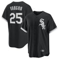 Chicago White Sox #25 Andrew Vaughn Player Black HeidiMiller Home Game Stitched Jerseys