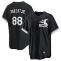 Chicago White Sox #88 Luis Robert Jr Player Black HeidiMiller Spring Training Game Stitched Jerseys
