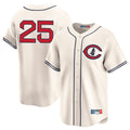 Chicago Cubs #25 Moises Ballesteros Player Cream HeidiMiller Field of Dreams Limited Home Game Stitched Jerseys