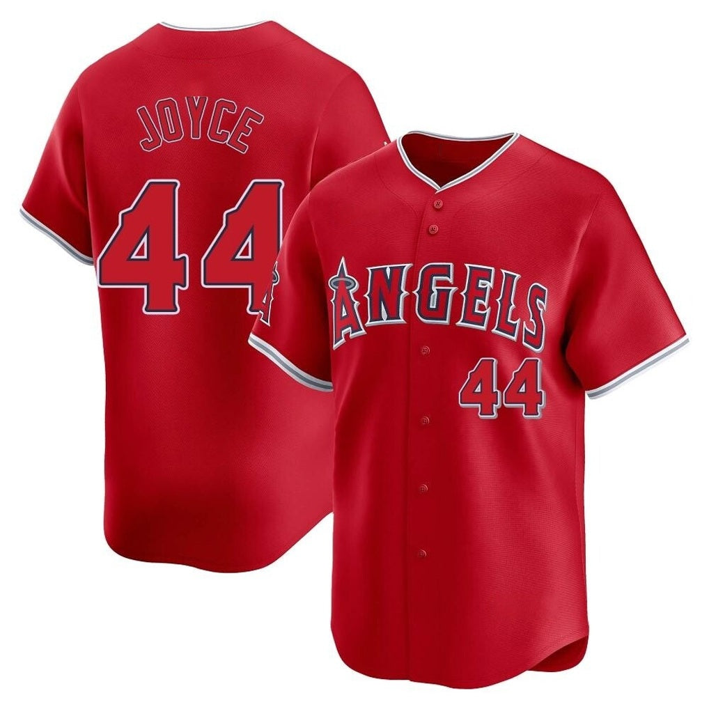 Los Angeles Angels #44 Ben Joyce Player Red HeidiMiller Home Limited Stitched Jerseys