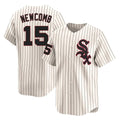 Chicago White Sox #15 Sean Newcomb Player Cream HeidiMiller Cooperstown Collection Limited Home Stitched Jerseys