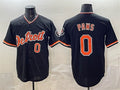 Detroit Tigers #0 Paws Black HeidiMiller 2026 Alternate Vapor Premier Limited Stitched Jersey