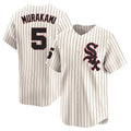 Chicago White Sox #5 Munetaka Murakami Player Cream HeidiMiller Cooperstown Collection Limited Home Stitched Jerseys