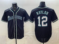Seattle Mariners #12 Josh Naylor 2026 Fashion Replica Black HeidiMiller Out Stitched Jersey