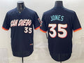 San Diego Padres #35 Randy Jones Obsidian HeidiMiller 2026 City Connect Stadium Stitched Jersey