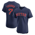 Boston Red Sox #7 Masataka Yoshida Player Navy HeidiMiller Limited Elite Home Game Stitched Jerseys1