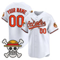 Custom Baltimore Orioles x One Piece White HeidiMiller Vapor Premier Limited Jersey - Stitched