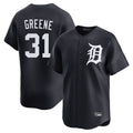 Detroit Tigers #31 Riley Greene Player Navy HeidiMiller Home Limited Game Stitched Jerseys