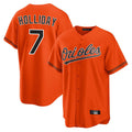 Baltimore Orioles #7 Jackson Holliday Player Orange HeidiMiller Home Game Stitched Jerseys
