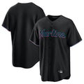 Miami Marlins Blank Player Black HeidiMiller Home Game Stitched Jerseys