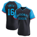 Los Angeles Dodgers #16 Will Smith Player Black HeidiMiller National League All-Star Limited Elite Home Stitched Jerseys