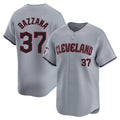 Cleveland Guardians #37 Travis Bazzana Player Gray HeidiMiller Road Limited Home Stitched Jerseys