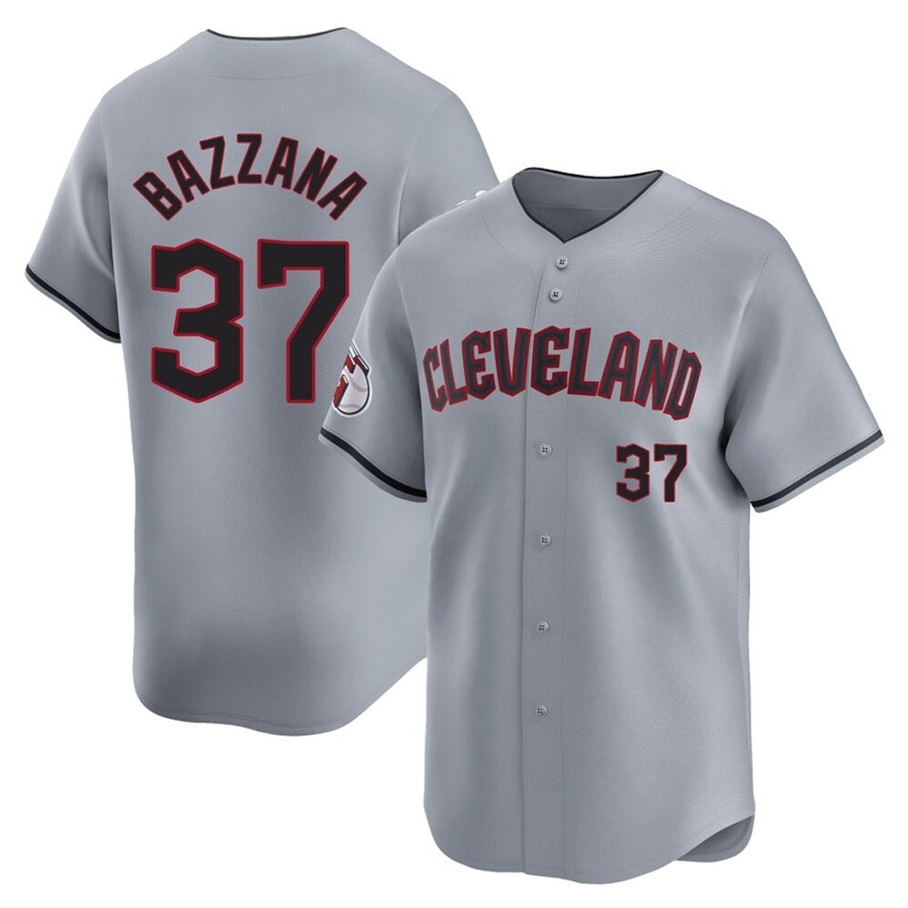 Cleveland Guardians #37 Travis Bazzana Player Gray HeidiMiller Road Limited Home Stitched Jerseys