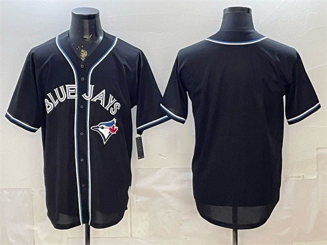 Toronto Blue Jays Blank 2026 Fashion Replica Black HeidiMiller Out Stitched Jersey