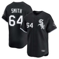 Chicago White Sox #64 Shane Smith Player Black HeidiMiller Limited Home Stitched Jerseys