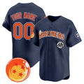 Custom Seattle Mariners x Dragon Ball Navy HeidiMiller Vapor Premier Limited Jersey - All Stitched