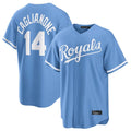 Kansas City Royals #14 Jac Caglianone Player Light Blue HeidiMiller Home Game Stitched Jerseys