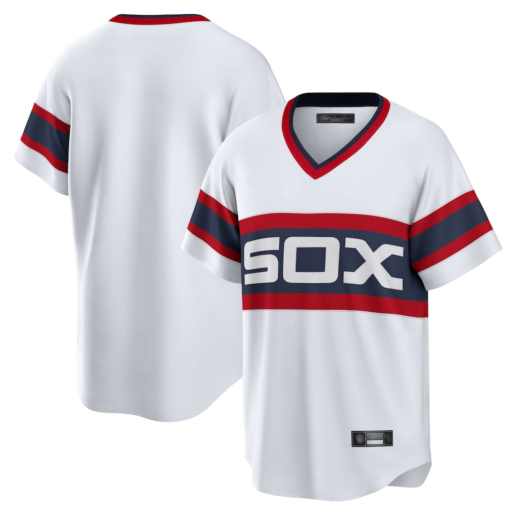 Chicago White Sox Blank Player White HeidiMiller T-shirt Home Game Stitched Jerseys