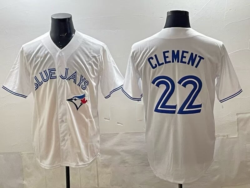 Toronto Blue Jays #22 Ernie Clement white HeidiMiller 50th Anniversary Alternate Limited Jersey