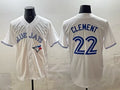 Toronto Blue Jays #22 Ernie Clement white HeidiMiller 50th Anniversary Alternate Limited Jersey