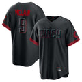 Cincinnati Reds #9 Matt McLain Player Black HeidiMiller City Connect Home Game Stitched Jerseys
