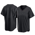 Houston Astros #1 Carlos Correa Player Black HeidiMiller Fashion T-shirt Home Game Stitched Jerseys