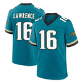 J.Jaguars #16 Trevor Lawrence Player Teal Prowler Throwback Limited Home Game Stitched Jersey HeidiMiller