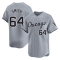 Chicago White Sox #64 Shane Smith Player Gray HeidiMiller Road Limited Home Stitched Jerseys