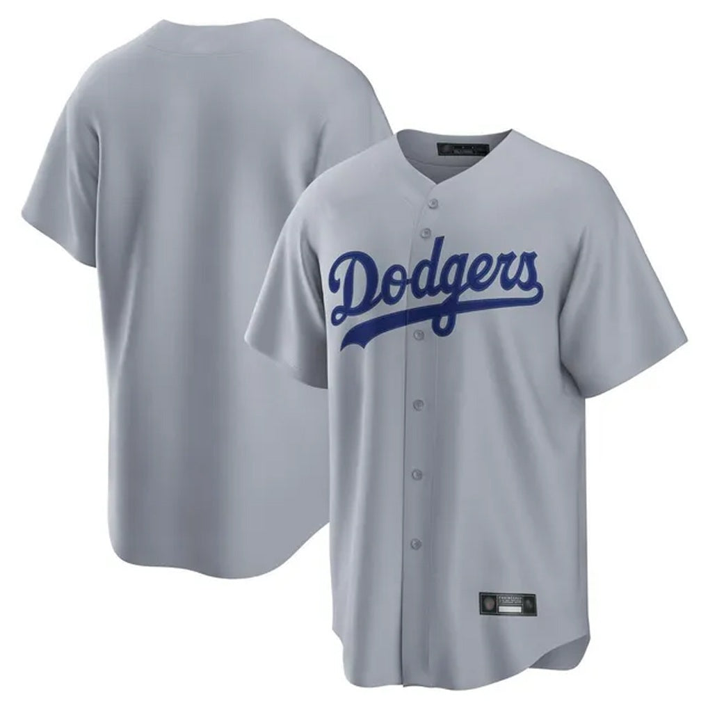 Los Angeles Dodgers Blank Player Gray HeidiMiller Game Home Stitched Jerseys