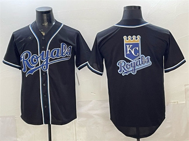 Kansas City Royals Team Big Logo 2026 Fashion Replica Black HeidiMiller Out Stitched Jerseys 2