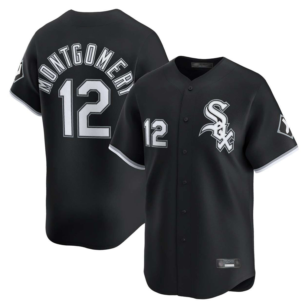 Chicago White Sox #12 Colson Montgomery Player Black HeidiMiller Limited Home Stitched Jerseys
