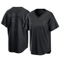 Detroit Tigers #7 Kevin McGonigle Player Black HeidiMiller T-shirt Home Game Stitched Jerseys