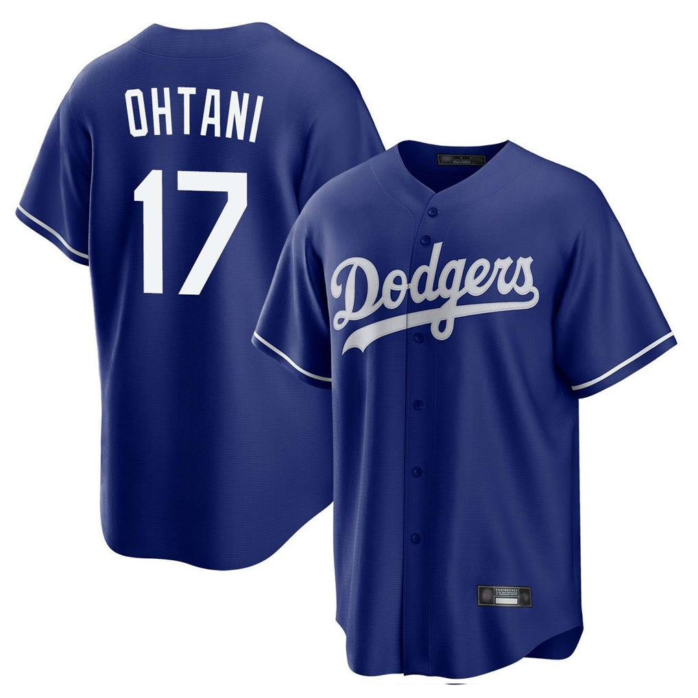Los Angeles Dodgers #17 Shohei Ohtani Player Royal HeidiMiller Home Game Stitched Jerseys