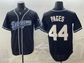 Los Angeles Dodgers #44 Andy Pages Black HeidiMiller Stitched Jersey