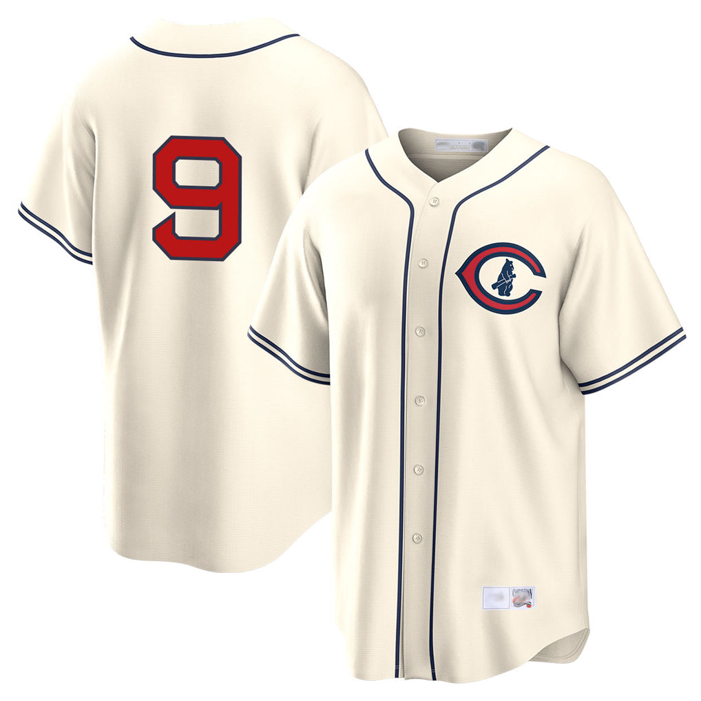 Chicago Cubs #9 Miguel Amaya Player Cream HeidiMiller Field of Dreams Home Game Stitched Jerseys