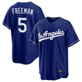 Los Angeles Dodgers #5 Freddie Freeman Player Royal HeidiMiller Game Stitched Jerseys