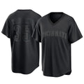 Cincinnati Reds #35 Jose Trevino Player Black HeidiMiller T-shirt Game Home Stitched Jerseys