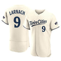 Minnesota Twins #9 Trevor Larnach Player Cream HeidiMiller Home Limited Elite Stitched Jerseys