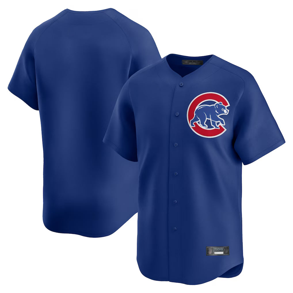 Chicago Cubs Royal HeidiMiller Limited Home Game Blank Player Stitched Jerseys