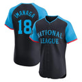Chicago Cubs #18 Shota Imanaga Player Navy HeidiMiller National League All-Star Limited Elite Game Home Stitched Jerseys