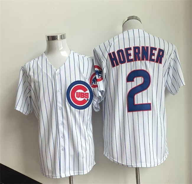 Chicago Cubs #2 Alex Bregman White HeidiMiller Cool Base Stitched Jersey