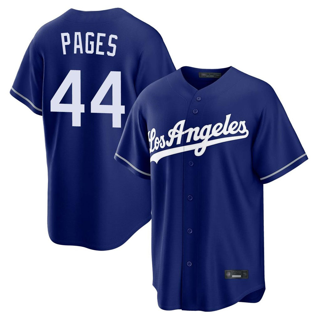 Los Angeles Dodgers #44 Andy Pages Player Royal HeidiMiller Game Stitched Jerseys