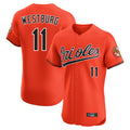 Baltimore Orioles #11 Jordan Westburg Player Orange HeidiMiller Limited Elite Home Game Stitched Jerseys