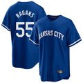 Kansas City Royals #55 Cole Ragans Player Royal HeidiMiller Game Home Stitched Jerseys