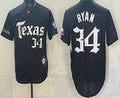 Texas Rangers #34 Nolan Ryan Black HeidiMiller Gothic Mexico 2025 Vapor Premier Limited Jersey